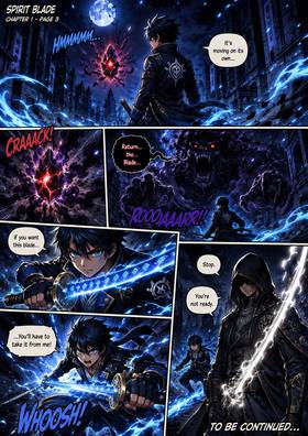 Read Spirit Blade : The First Awakening  1 Page 3 in English
