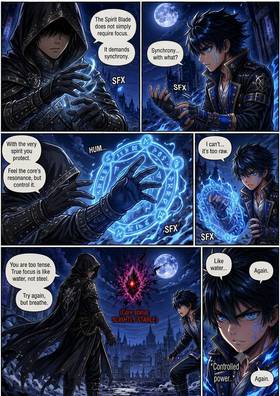 Read Spirit Blade : The First Awakening  1 Page 7 in English