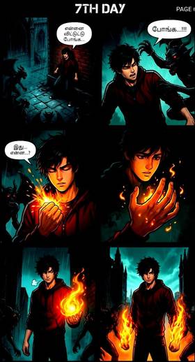 Read The 7th day  1 Page 8 in Tamil