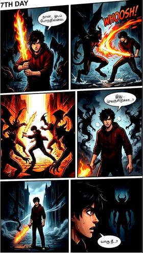 Read The 7th day  1 Page 9 in Tamil