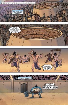 Read Black Fin: The Barbarian Shark  1 Page 4 in English