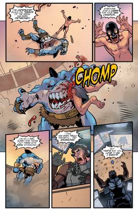 Read Black Fin: The Barbarian Shark  1 Page 7 in English