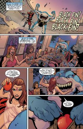 Read Black Fin: The Barbarian Shark  1 Page 8 in English