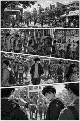 Read AKSHARA  1 Page 9 in English