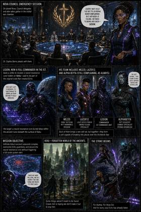Read A Nova Sol Story: Vol II Legacy of the Stars Book I Legacy of the Stars  8 Page 6 in English
