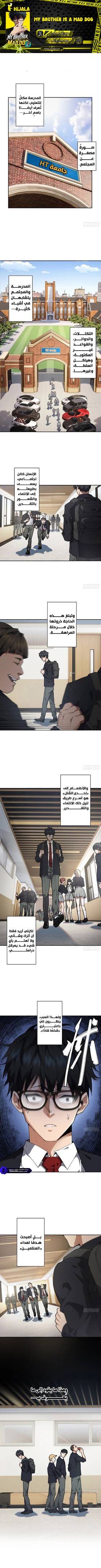 Read My Brother Is A Mad Dog  1 Page 1 in Arabic