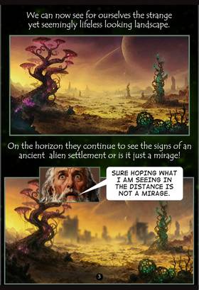 Read Galactic Adventures of Nebuluk & Amarok Book Three  1 Page 3 in English