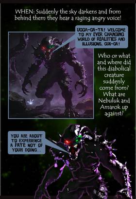 Read Galactic Adventures of Nebuluk & Amarok Book Three  1 Page 5 in English