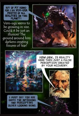 Read Galactic Adventures of Nebuluk & Amarok Book Three  1 Page 6 in English