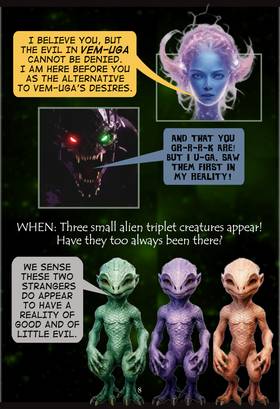 Read Galactic Adventures of Nebuluk & Amarok Book Three  1 Page 8 in English
