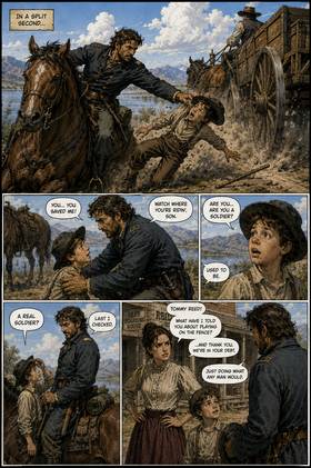 Read The last robbery in the valley   1 Page 3 in English