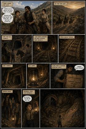 Read The last robbery in the valley   1 Page 8 in English