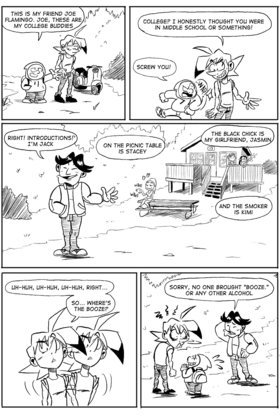 Read Joe Flamingo  12 Page 6 in English