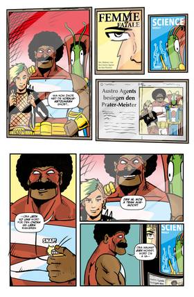 Read AUSTRO AGENTS  2 Page 10 in German
