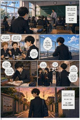 Read Pages between us  1 Page 6 in English