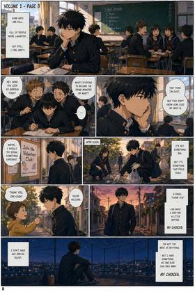 Read Pages between us  1 Page 9 in English