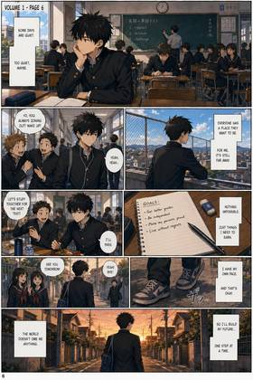 Read Pages between us  1 Page 7 in English