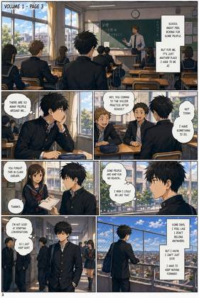 Read Pages between us  1 Page 4 in English