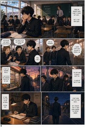 Read Pages between us  1 Page 10 in English