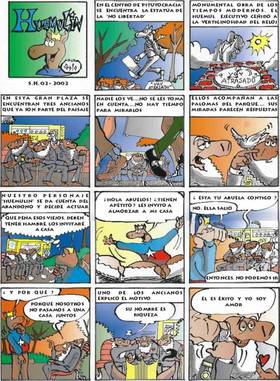 Huemulin cartoons 