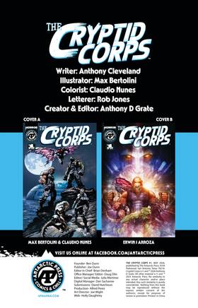 Read Cryptid Corps  1 Page 2 in English