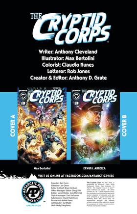 Read Cryptid Corps  3 Page 2 in English