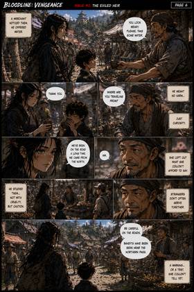 Read blood vengeance  2 Page 8 in English