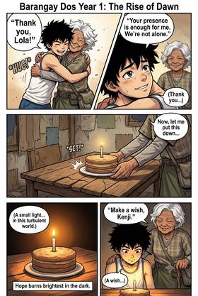 Read Barangay Dos Year 1: Rise of Dawn  2 Page 4 in English