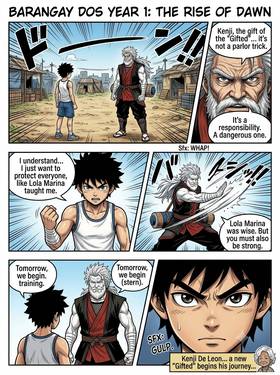 Read Barangay Dos Year 1: Rise of Dawn  3 Page 9 in English