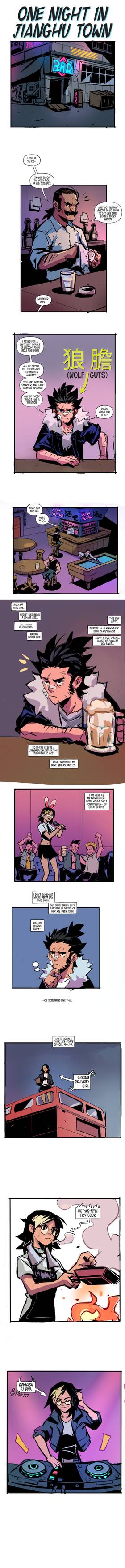 Read STRAY BLADES  1 Page 3 in English