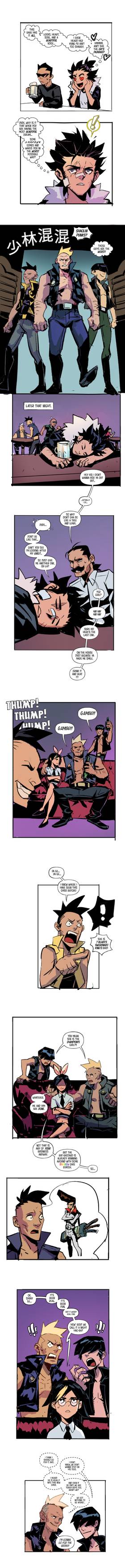 Read STRAY BLADES  1 Page 4 in English
