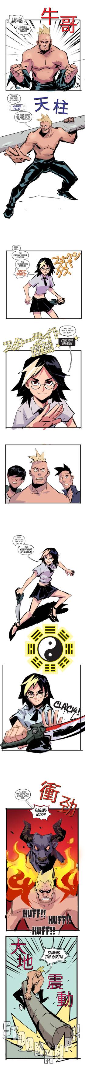 Read STRAY BLADES  1 Page 6 in English