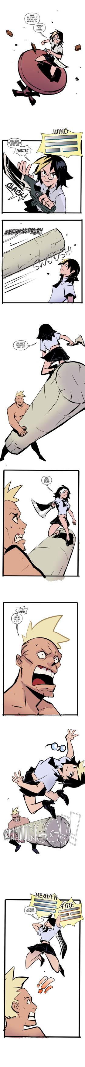 Read STRAY BLADES  1 Page 7 in English