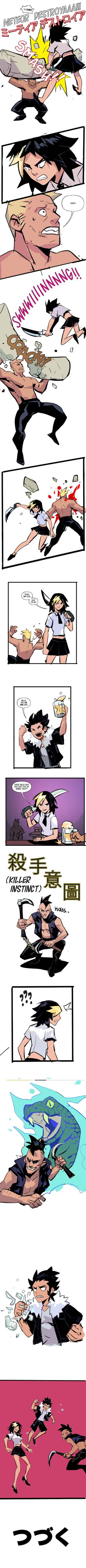 Read STRAY BLADES  1 Page 8 in English