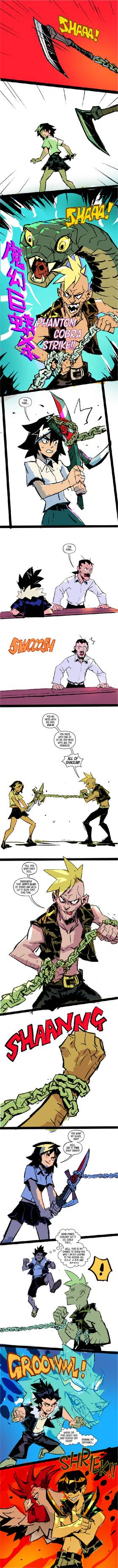 Read STRAY BLADES  1 Page 9 in English