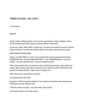 Read TRÍADE DO VAZIO Temporada 2  1 Page 4 in Portugese
