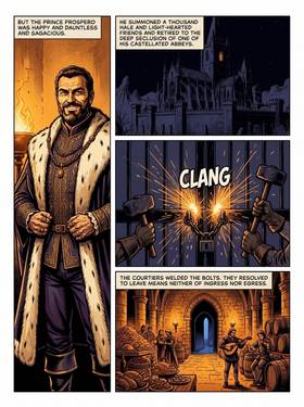 Read The Masque of the Red Death  1 Page 3 in English