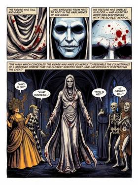 Read The Masque of the Red Death  1 Page 9 in English