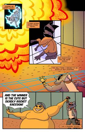 Read Rocket Raccoon: Broken Toys  1 Page 9 in English