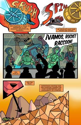 Read Rocket Raccoon: Broken Toys  1 Page 7 in Spanish