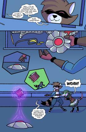 Read Rocket Raccoon: Broken Toys  2 Page 9 in English