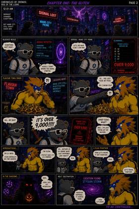 Read Chronicles Of Cronos : Rise of the lion  1 Page 4 in English