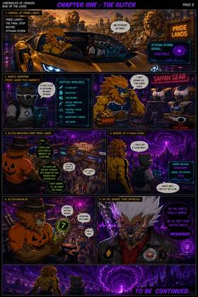Read Chronicles Of Cronos : Rise of the lion  1 Page 8 in English