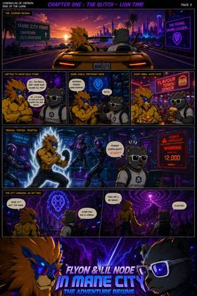 Read Chronicles Of Cronos : Rise of the lion  1 Page 6 in English