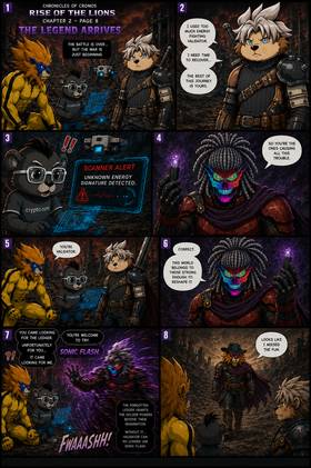 Read Chronicles Of Cronos : Rise of the lion  2 Page 10 in English