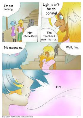 Read In the Midst of Flames  1 Page 8 in English