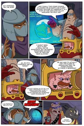 Read Unofficial Far From Perfect Teenage Mutant Ninja Turtles X Sonic the Hedgehog  1 Page 7 in English