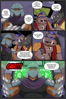 Read Unofficial Far From Perfect Teenage Mutant Ninja Turtles X Sonic the Hedgehog  1 Page 8 in English