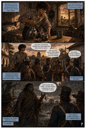 Read TheGaucho  1 Page 7 in Spanish