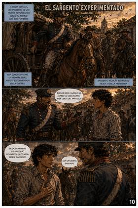 Read TheGaucho  1 Page 10 in Spanish